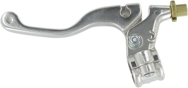 PARTS UNLIMITED - Shorty Style Power Lever Assembly - Right Hand - Yamaha - Silver