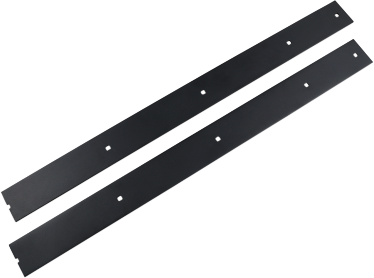 MOOSE OFFROAD - Plow Wear Bar - Matte Black - 72" - 2 Piece