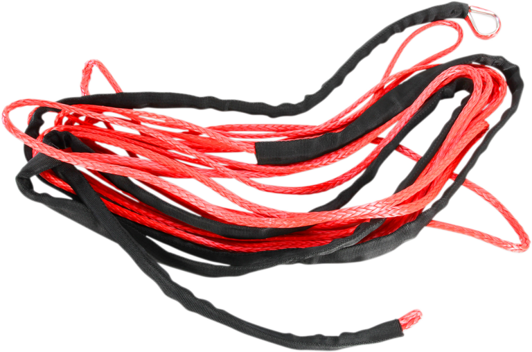 MOOSE OFFROAD - Winch Rope - Red - 1/4" x 50'