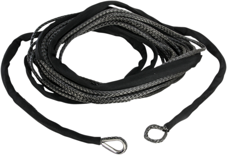 MOOSE OFFROAD - Winch Rope - Black - 1/4" x 50'
