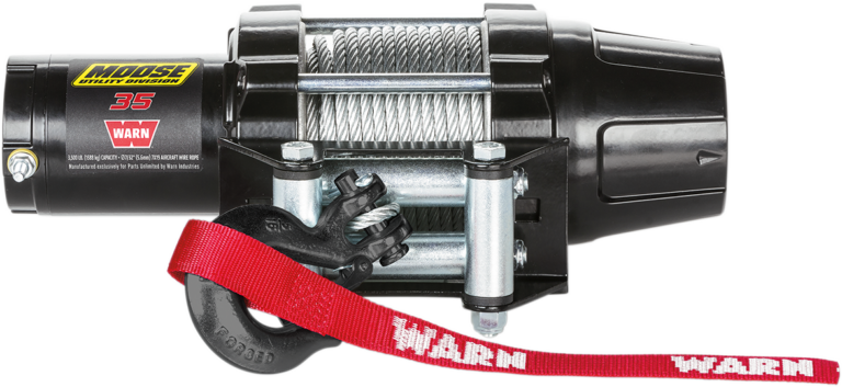 MOOSE OFFROAD - 3500 LB Winch - Synthetic Rope