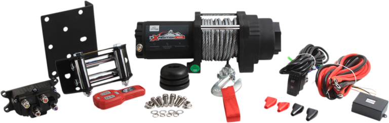 ALL BALLS - Winch - 4500 LB - Wire - 4 Bolt