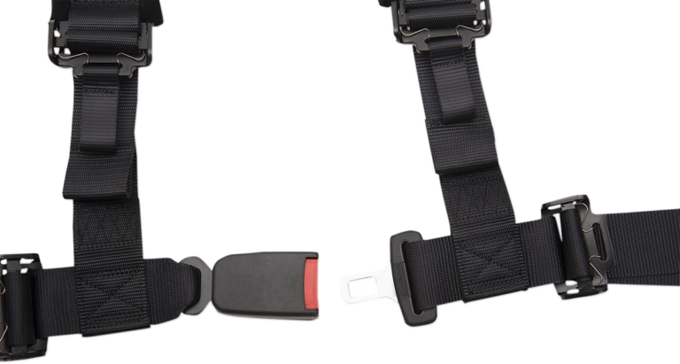 MOOSE OFFROAD - Seat Harness - 4 Point - 2x2 - Black
