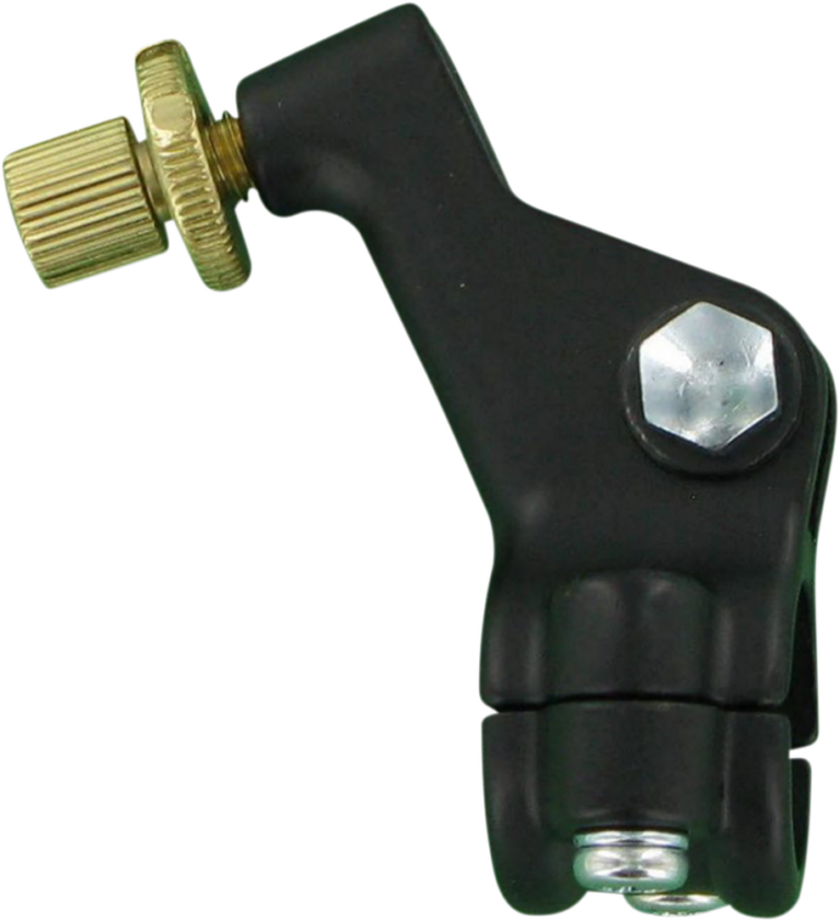 PARTS UNLIMITED - Two-Piece Black Lever Holder - Right