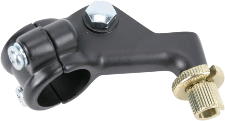 PARTS UNLIMITED - Two-Piece Black Lever Holder - Left