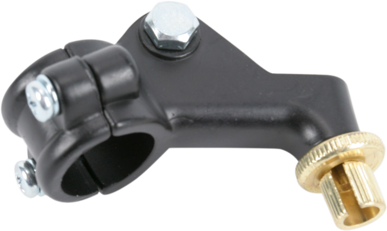 PARTS UNLIMITED - Two-Piece Black Lever Holder - Left
