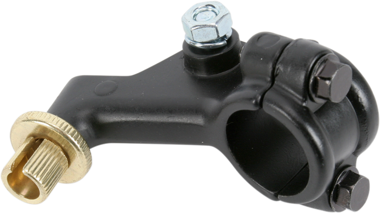 PARTS UNLIMITED - Two-Piece Black Lever Holder - Left