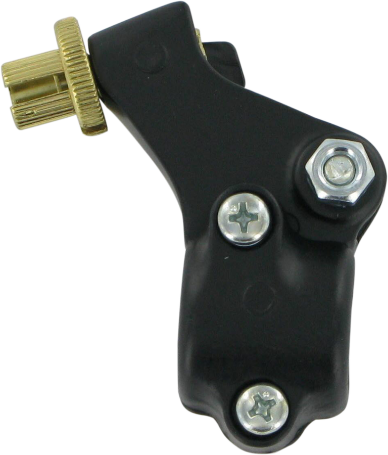 PARTS UNLIMITED - Two-Piece Black Lever Holder - Left