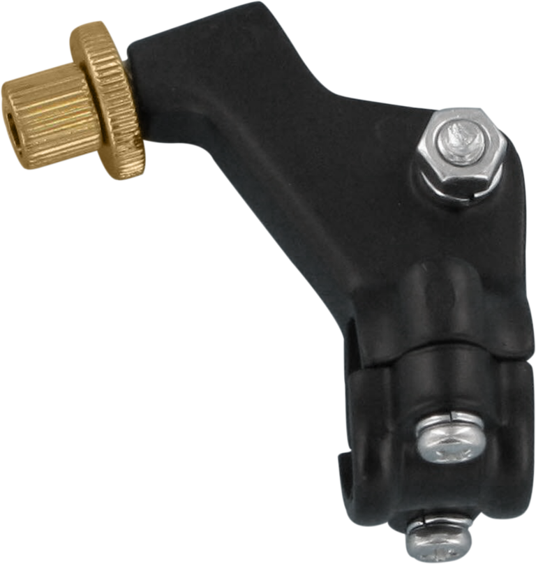 PARTS UNLIMITED - Two-Piece Black Lever Holder - Left