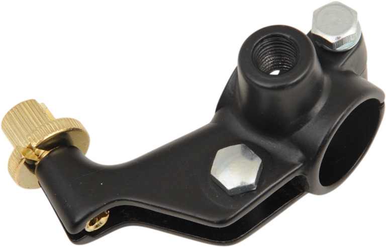 PARTS UNLIMITED - One-Piece Lever Holder w/ Hole - Left - Yamaha