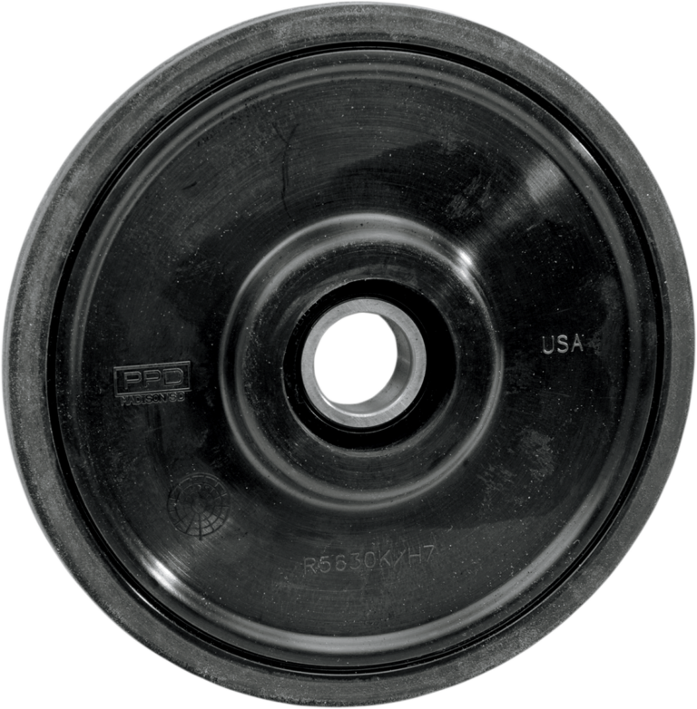 PARTS UNLIMITED - Idler Wheel with 6004-2RS Bearing - Black - 5.63" OD x 20 mm ID