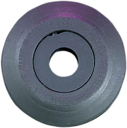 PARTS UNLIMITED - Idler Wheel with 6205-2RS Bearing/Bushing - Black - 3.25" OD x 0.625" ID