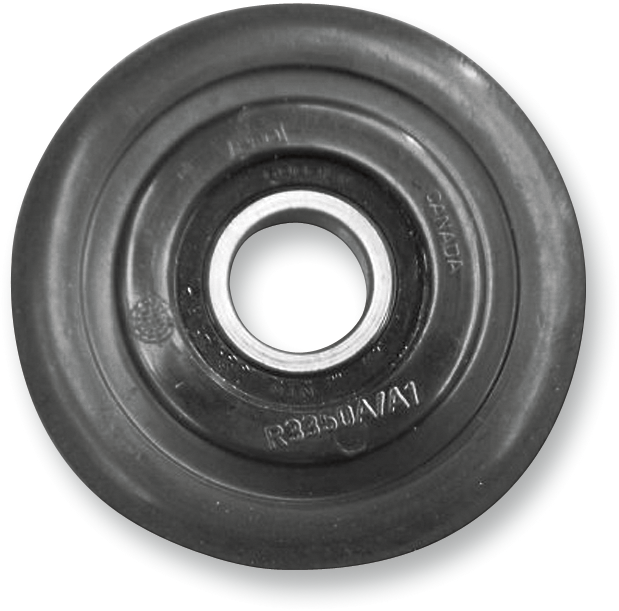 PARTS UNLIMITED - Idler Wheel with 6004-2RS Bearing/Bushing - Black - 3.325" OD x 20 mm ID