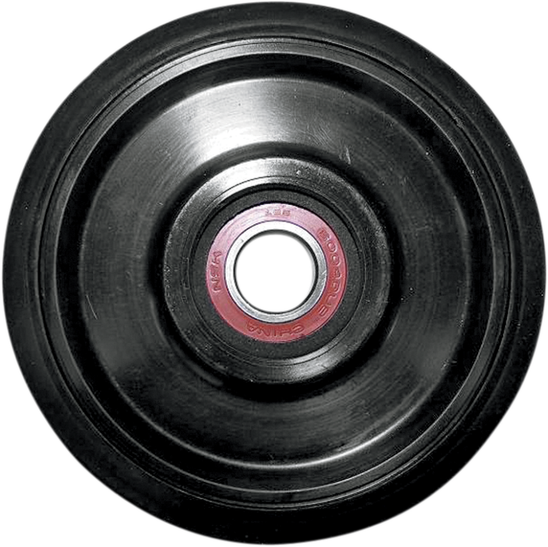 PARTS UNLIMITED - Idler Wheel with 6004-2RS Bearing - Black - 141 mm OD x 20 mm ID