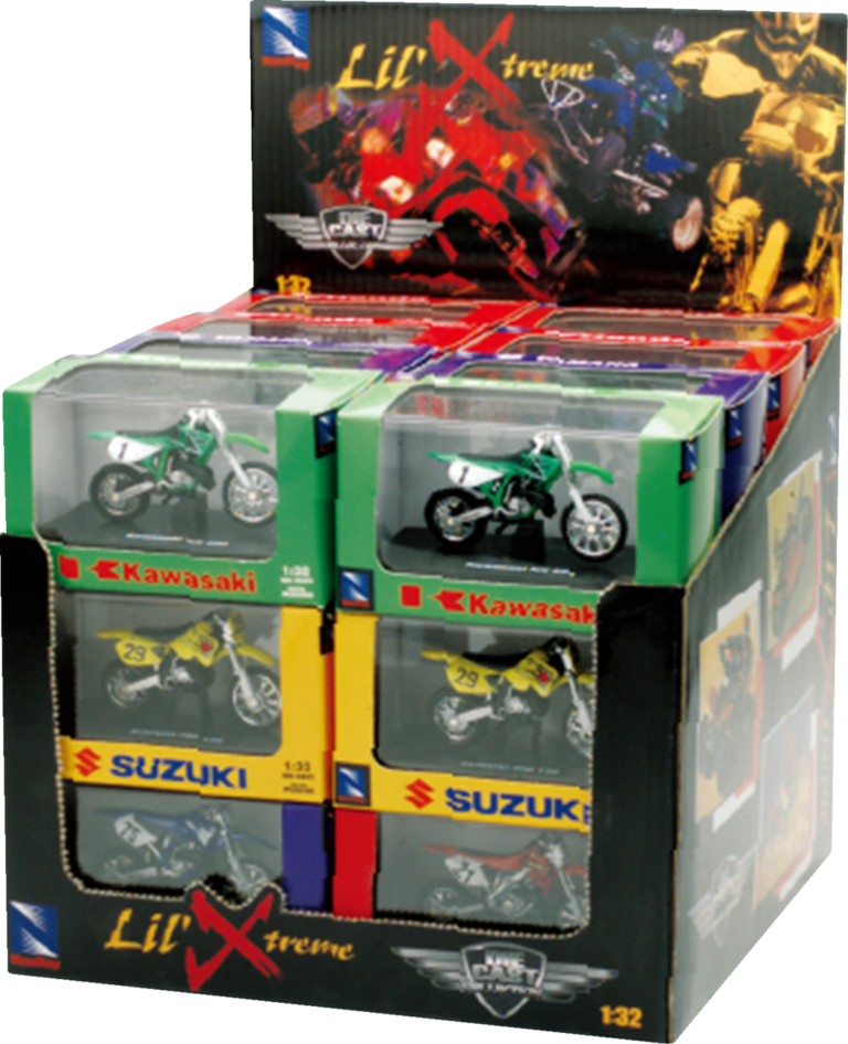 NEW RAY TOYS - Dirt Bike & ATV Assortment - 1:32 Scale - Multicolor