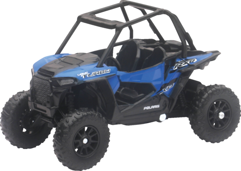 NEW RAY TOYS - Mini Polaris RZR XP1000 EPS - 1:18 Scale - Black/Blue