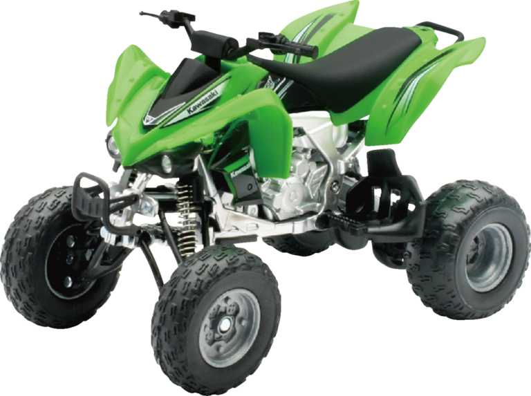 NEW RAY TOYS - Kawasaki KFX 450R ATV - 1:12 Scale - Green/Black