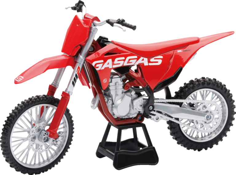 NEW RAY TOYS - GasGas MC 450F Dirt Bike - 1:12 Scale - Red/Black