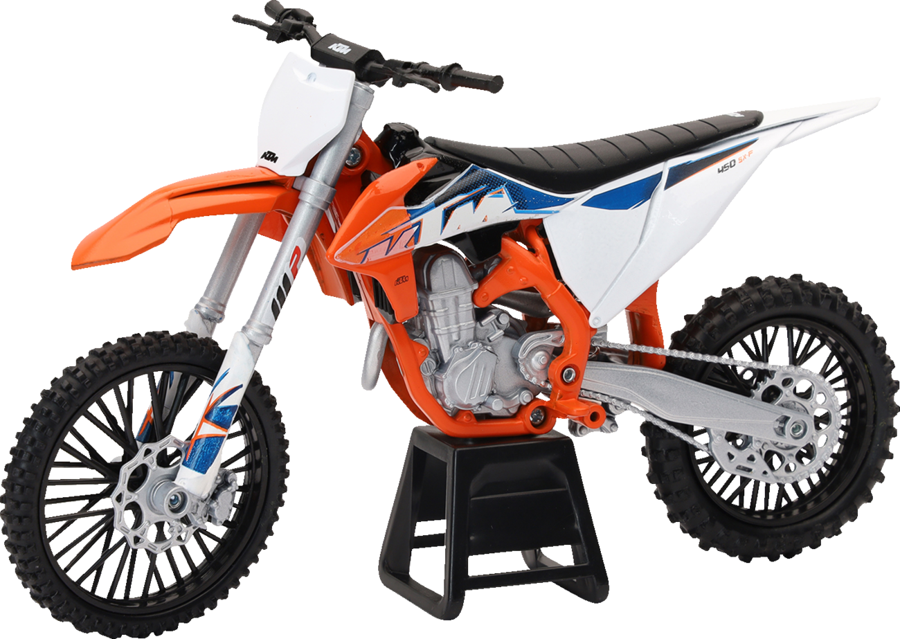 NEW RAY TOYS - KTM 350 SX-F 2011 Dirt Bike - 1:12 Scale - Orange/Black - Image 2