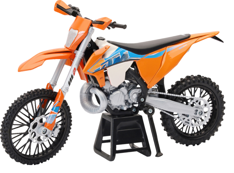 NEW RAY TOYS - KTM 300 EXC TPI Enduro Dirt Bike - 1:12 Scale - Orange/Black/White