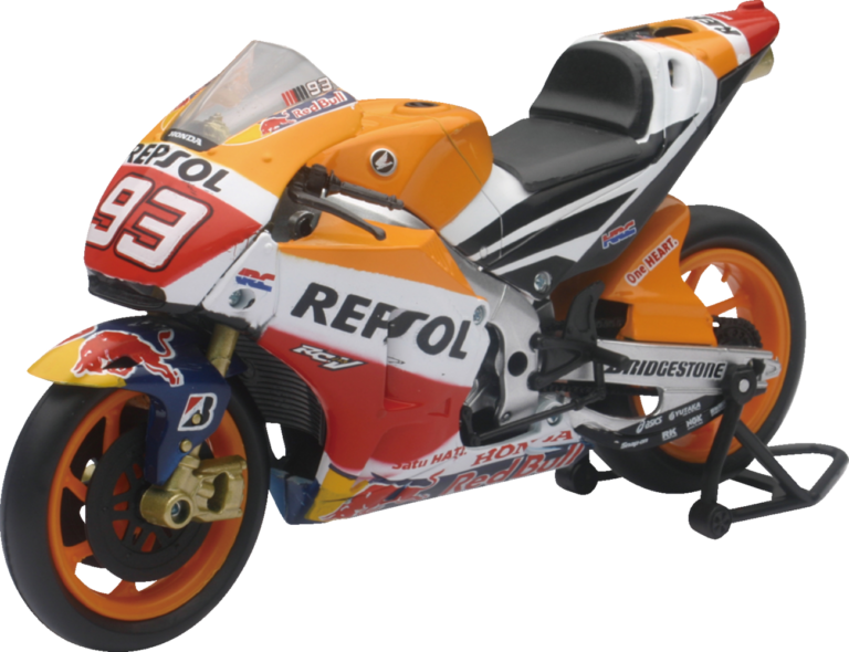 NEW RAY TOYS - Repsol Honda Team RC213V 2015 - Marc Marquez - 1:12 Scale - Orange/Red/Black