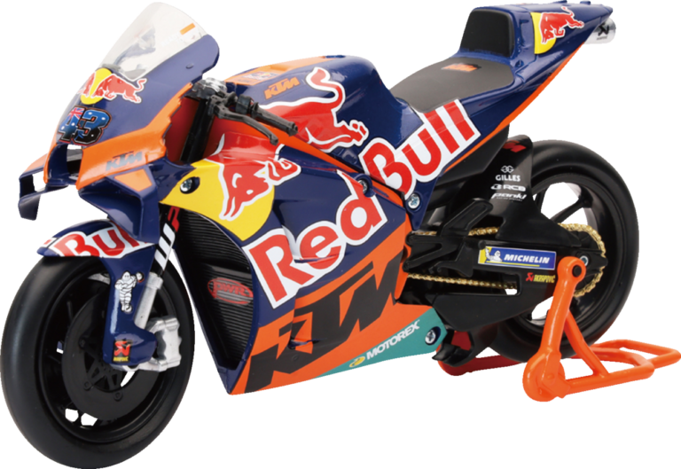 NEW RAY TOYS - Red Bull KTM MotoGP Bike - Jack Miller - 1:12 Scale - Red/Blue/Orange