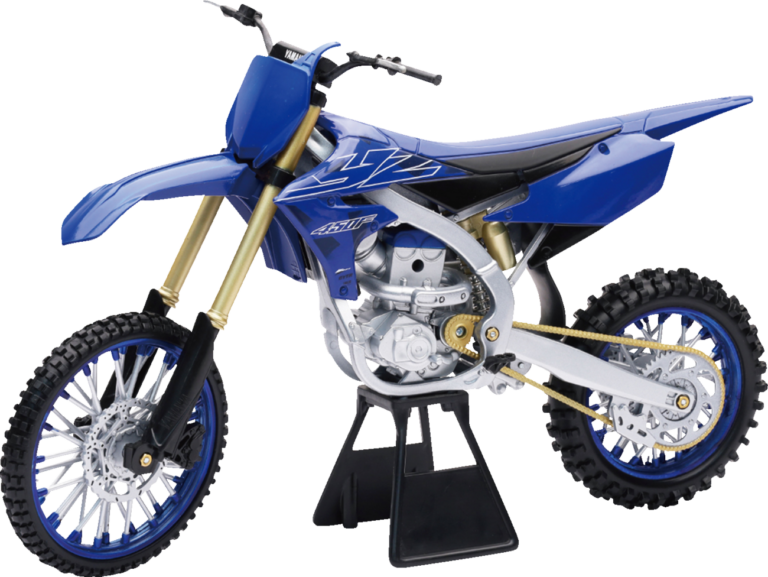 NEW RAY TOYS - Yamaha YZ450F Dirt Bike - 1:6 Scale - Blue/Gold/Black