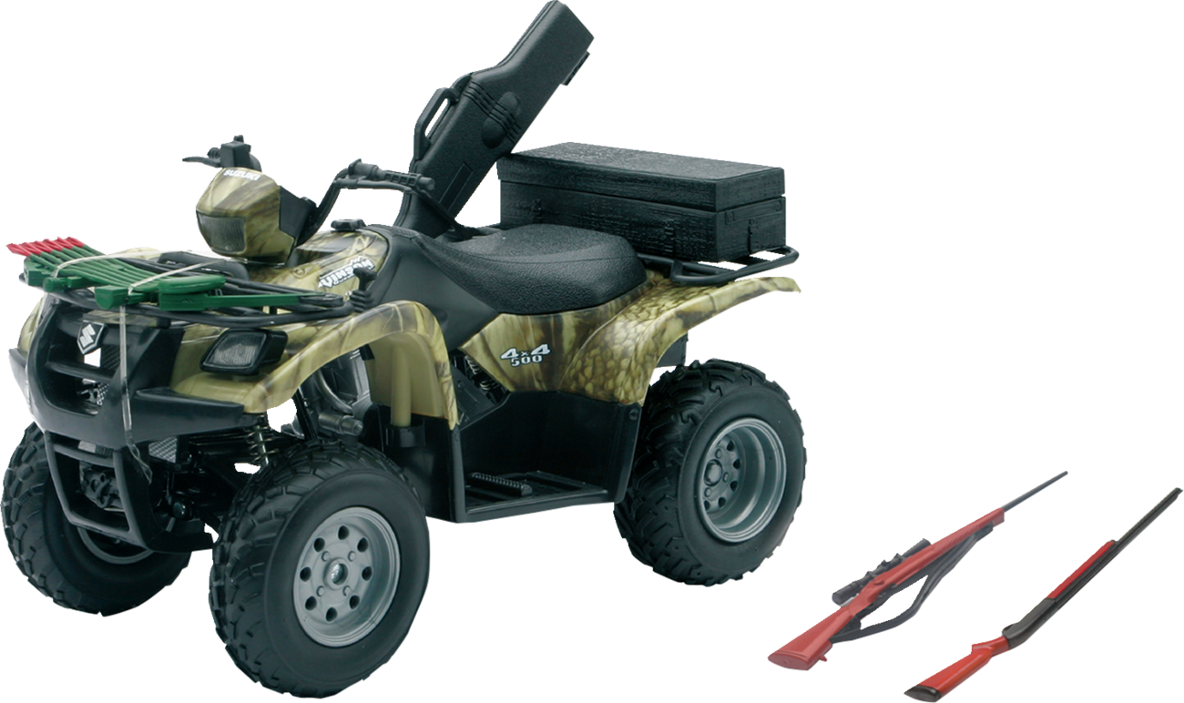 NEW RAY TOYS - Suzuki Vinson Auto 500 4X4 Camo - 1:12 Scale - Camo - Image 2
