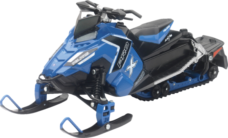 NEW RAY TOYS - Polaris Switchback Pro-X 800 - 1:16 Scale - Blue/Black