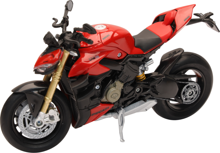 NEW RAY TOYS - Ducati Streetfighter V4 - 1:12 Scale - Black/Red