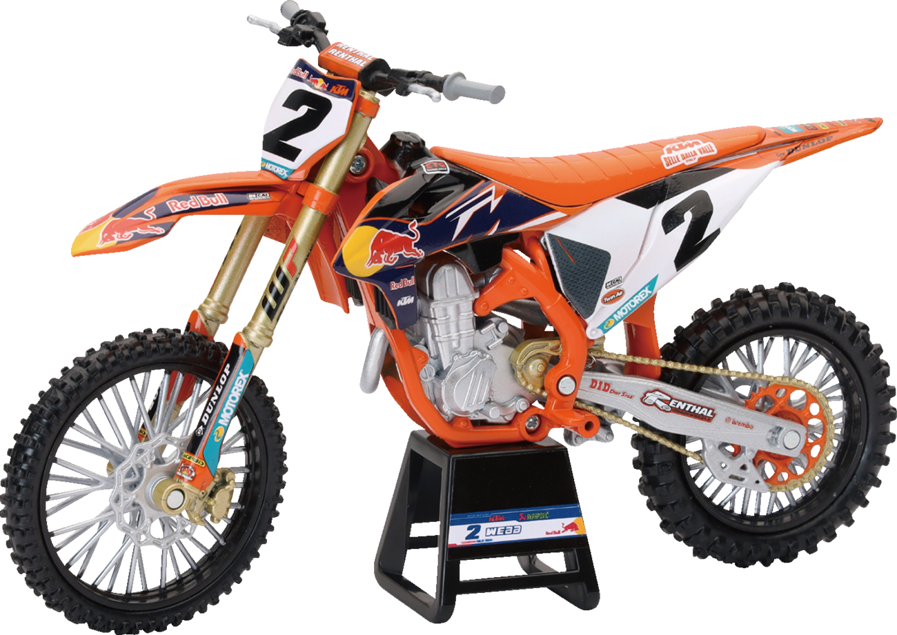 NEW RAY TOYS - Red Bull KTM 450 SX-F - Chase Sexton #4 - 1:6 Scale
