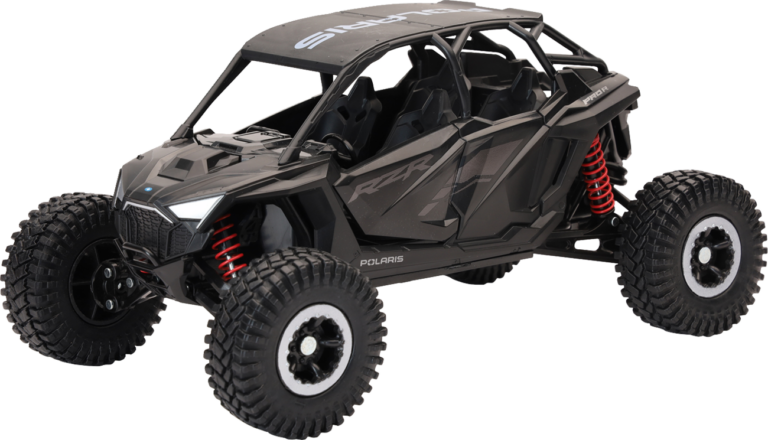 NEW RAY TOYS - Polaris RZR Pro R4 Rock Crawler - 1:18 Scale - Stealth Black