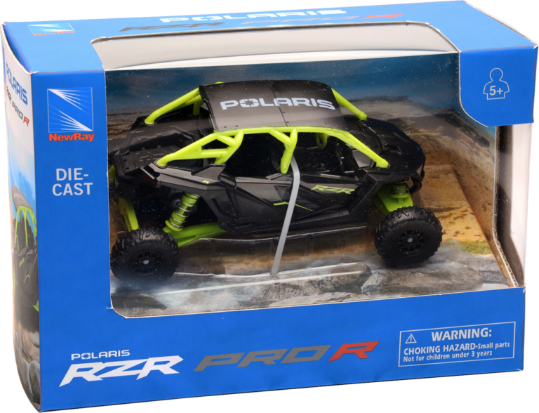 NEW RAY TOYS - Polaris RZR Pro R4 - 1:18 Scale - Black