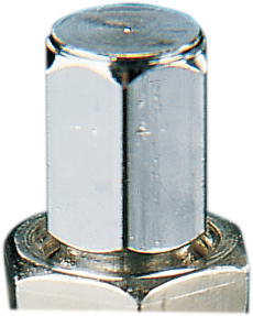 PARTS UNLIMITED - Valve Stem - Bolt-In - Chrome