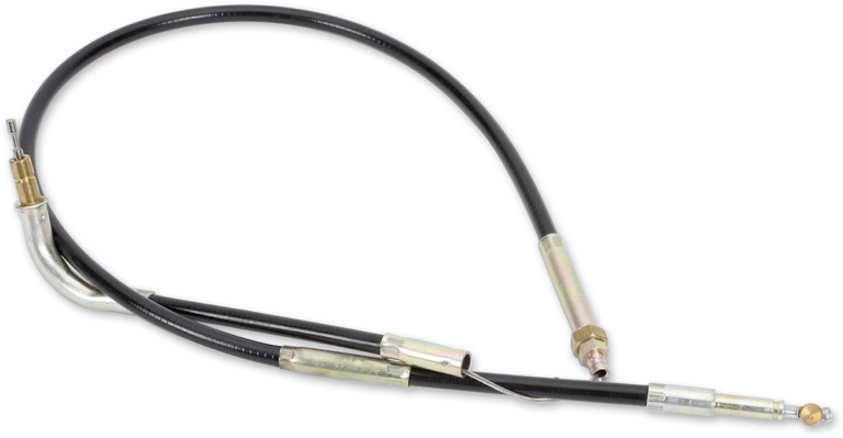 PARTS UNLIMITED - Black Vinyl Throttle Cable - Ski Doo