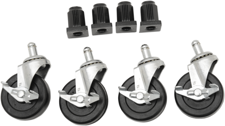 PARTS UNLIMITED - Caster Wheels for Tire Rack