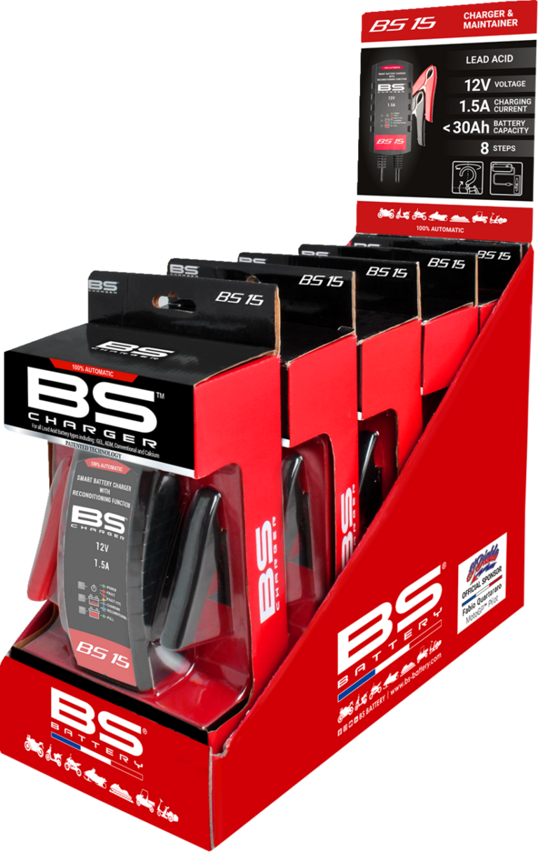 BS BATTERY - Chargers Display