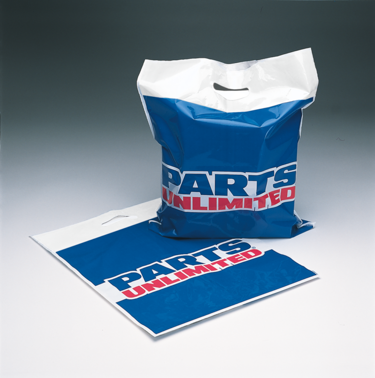 PARTS UNLIMITED - Shopping Bags - 2 mil - 100 Pack
