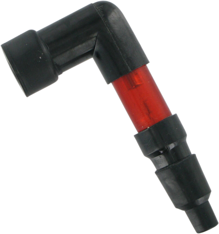 PARTS UNLIMITED - Spark Plug Cap - 90 Degree - Red
