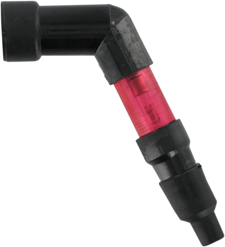 PARTS UNLIMITED - Spark Plug Cap - 120 Degree - Red