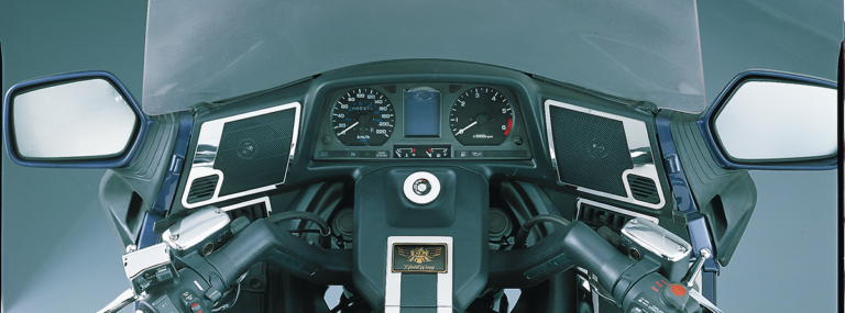 PARTS UNLIMITED - Speaker Accent Trim - Front - Chrome