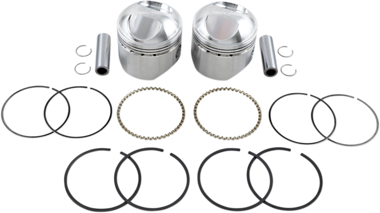 WISECO - Piston Kit - +0.080" - Big Twin
