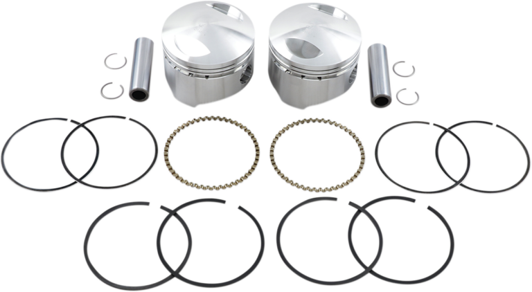 WISECO - Piston Kit - +0.010" - 80" Big Twin 1340 cc