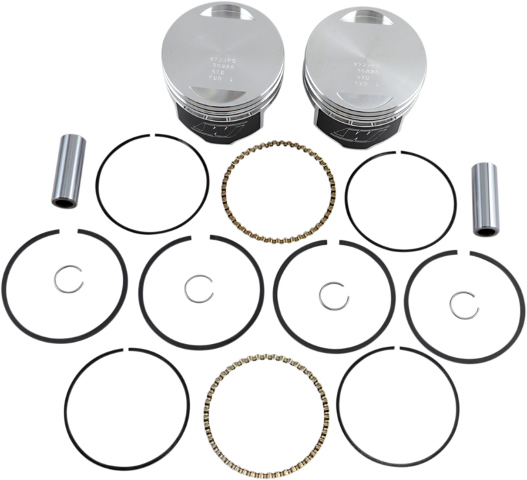 WISECO - Piston Kit - Standard - Evolution Big Twin 1340 cc