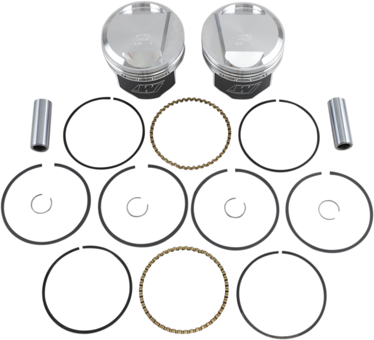 WISECO - Piston Kit - +0.030" - Evolution Big Twin 1340 cc