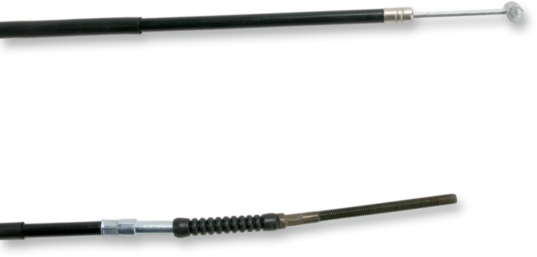 PARTS UNLIMITED - Black Vinyl Brake Cable - Rear - Honda