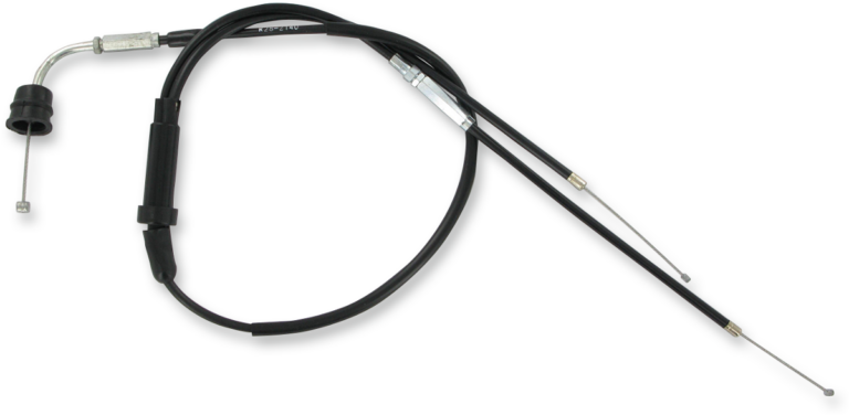 PARTS UNLIMITED - Vinyl Covered Throttle/Oil Injection Cable - '81-'98 PW50