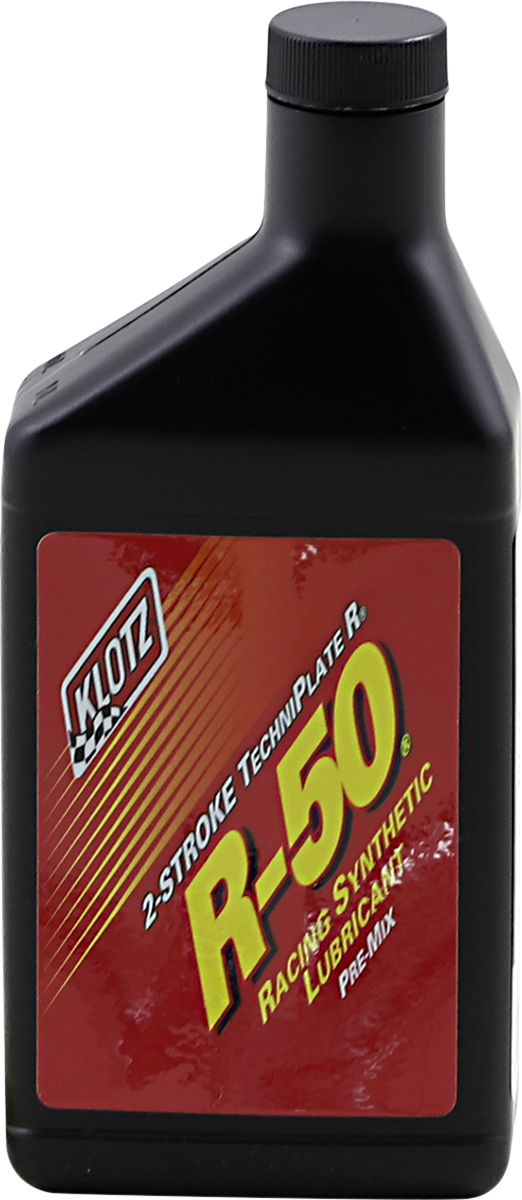 KLOTZ OIL - R-50 Racing TechniPlate® Synthetic 2-Stroke Premix Oil - 1 US pint
