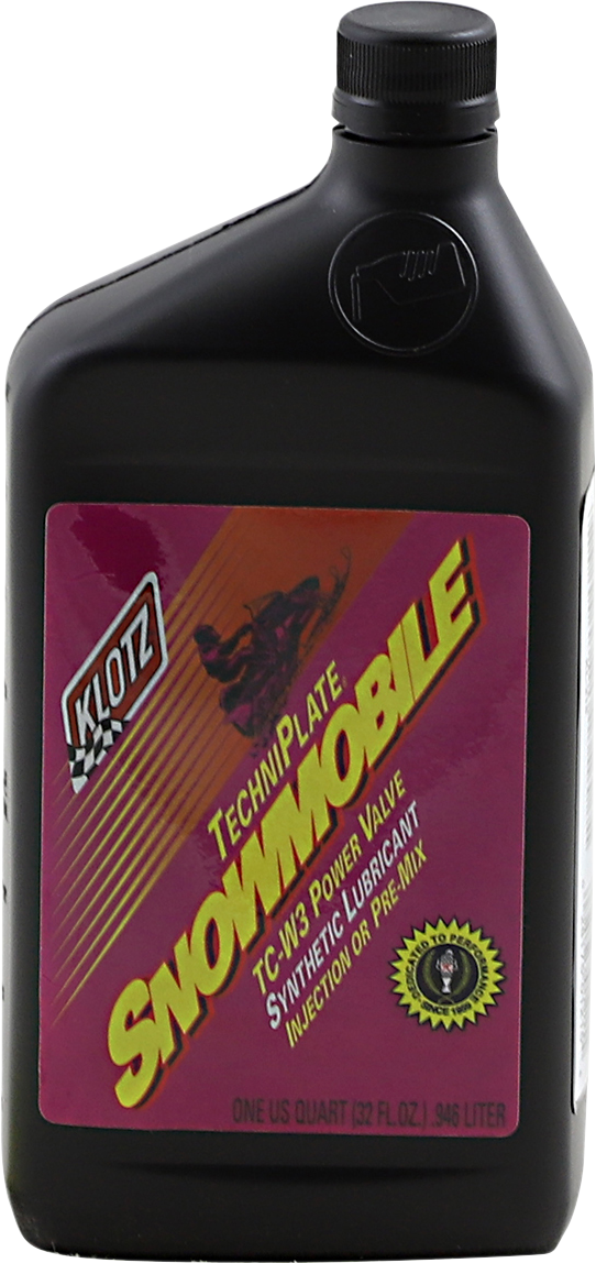 KLOTZ OIL - Snowmobile TechniPlate® Synthetic 2-Stroke Oil - 1 U.S. quart - Image 2