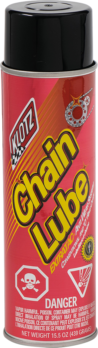 KLOTZ OIL - Aerosol Chain Lube - 15.5 oz. net wt. - Aerosol